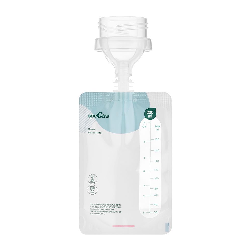 Spectra® Simple Store Milk Bags Collection With Bottle Connector
