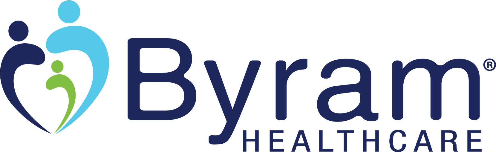 Logotipo de Byram Healthcare para dispositivos móviles​​​​​​​