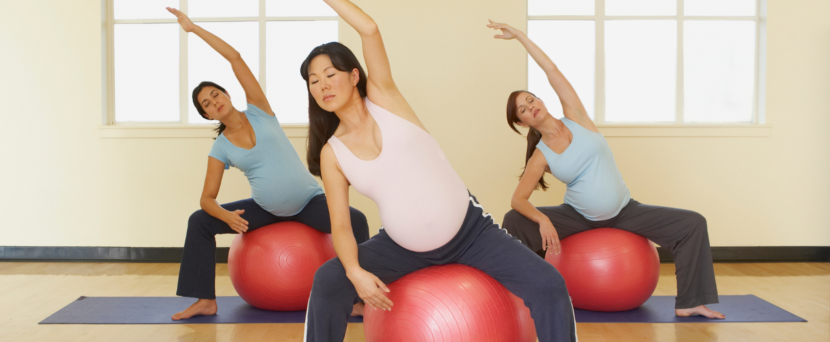 pregnant moms exercising